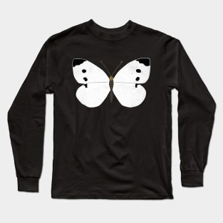 Cabbage White Butterfly Long Sleeve T-Shirt